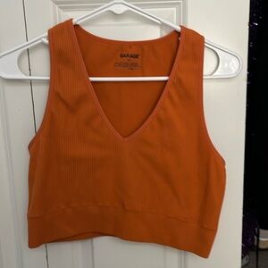 V neck tank top from Garage